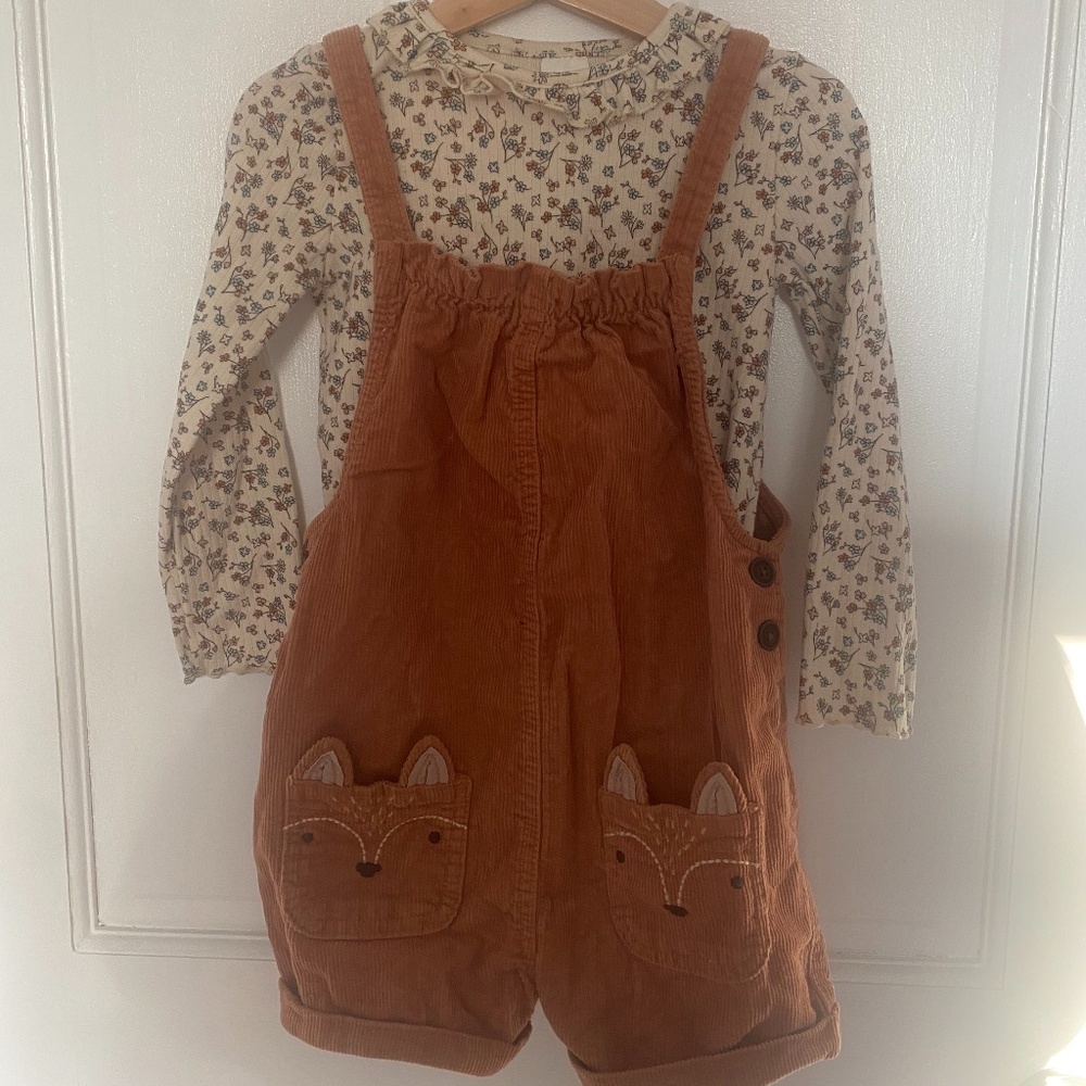 2 piece overall set